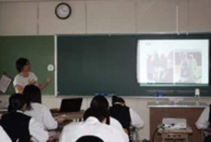 あさか開成高校での講演の様子
